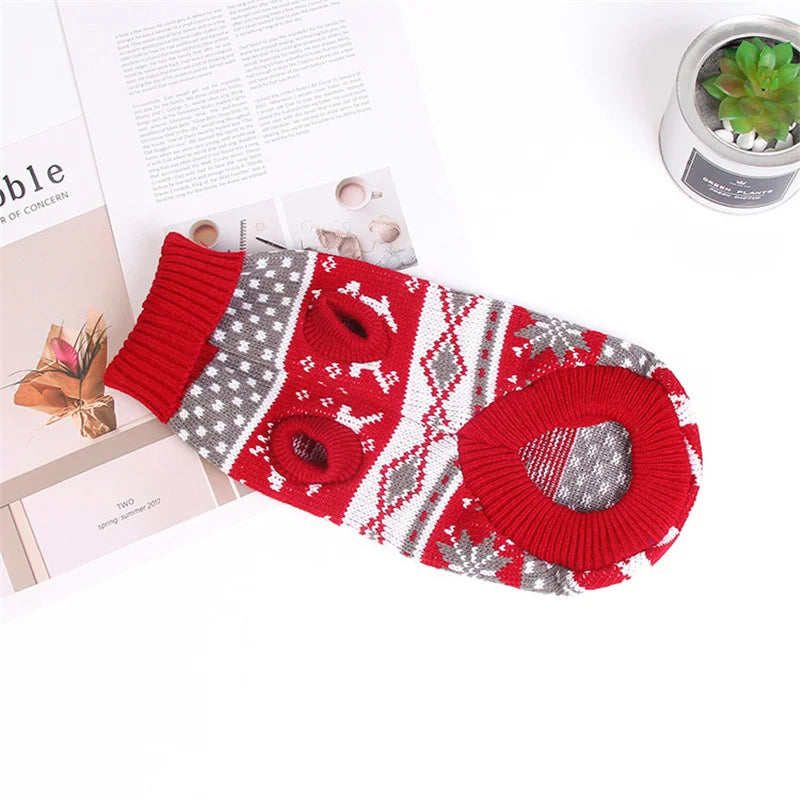 Cute Cat Sweater Costume Winter Warm Pet Clothes for Cats Katten Sphynx Pullover Mascotas Clothing Gatos Products for Animals - Play Paws Toys