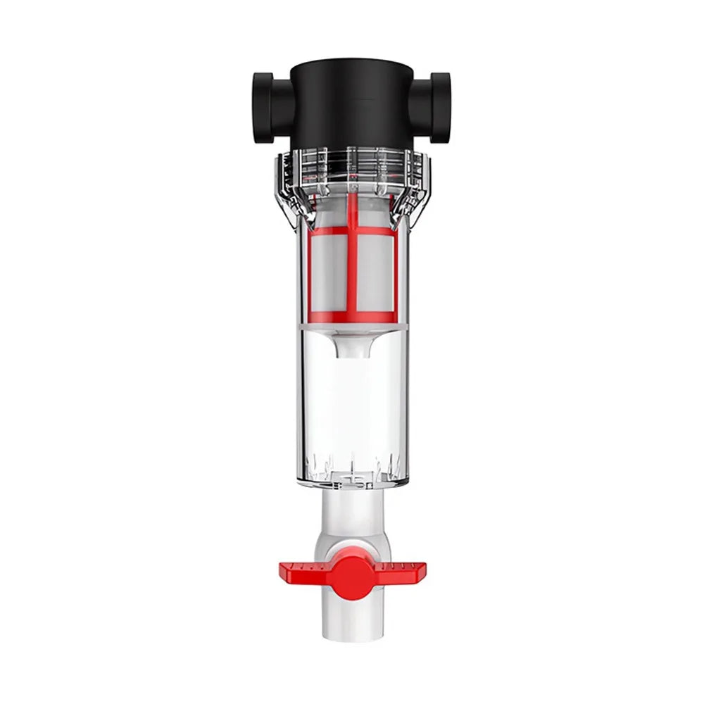 1/2 3/4 Female Thread Aquarium Feces Separator Precision Filtration Efficient Separation Fish Waste Collector High Flow Rate