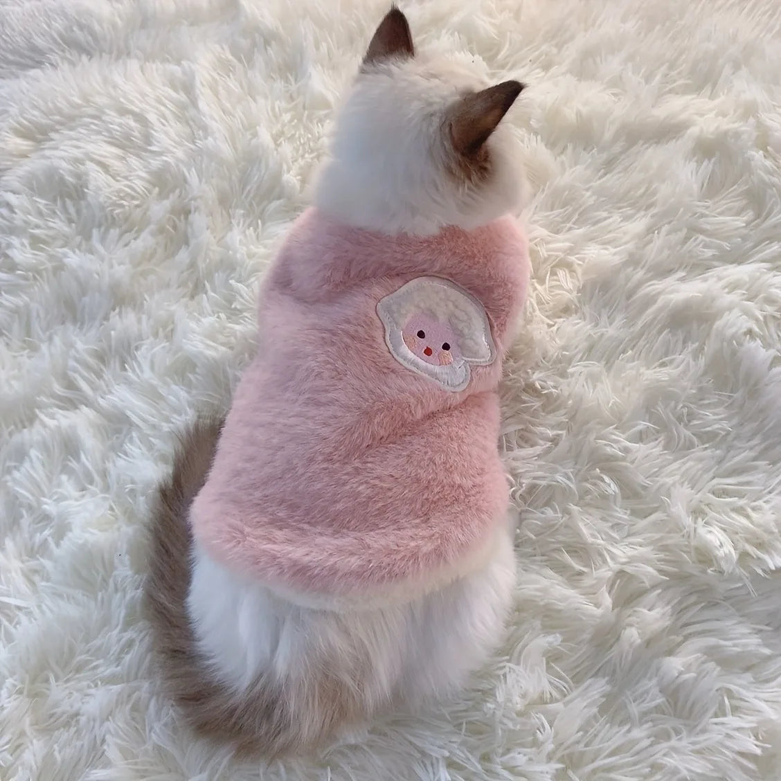 Cats Accessories Pets Warm Kittens Clothes for Winter Kitten Small Kitten Stuff Apparels Cooling Clothing Dog´s Sweater Vests - Play Paws Toys