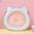 New Cat ceramic bowl cute weet cat food bowl large caliber anti knock home aesthetic decoration desktop ornament display plate