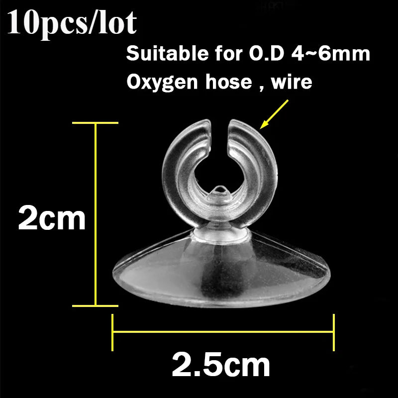 10pcs Aquarium Accessories Fish Tank Air Pump Air Hose Check Valve Three-way Diverter Valve Regulating Valve Bubble Stone