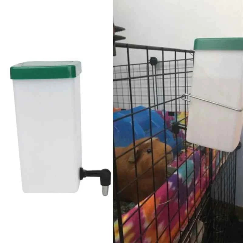 Pet Drinker Water Bottle Dispenser Feeder Hanging Pet Dog Guinea Pig Squirrel Rabbit Drinking Head Pipe Fountain Pets Supplies