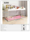 Cat Cage for Home Use, Indoor Pet Cat Large Space, Luxurious Small Cat House, Three-Story Multi-Cat Portable Assembly Empty Cage - Play Paws Toys