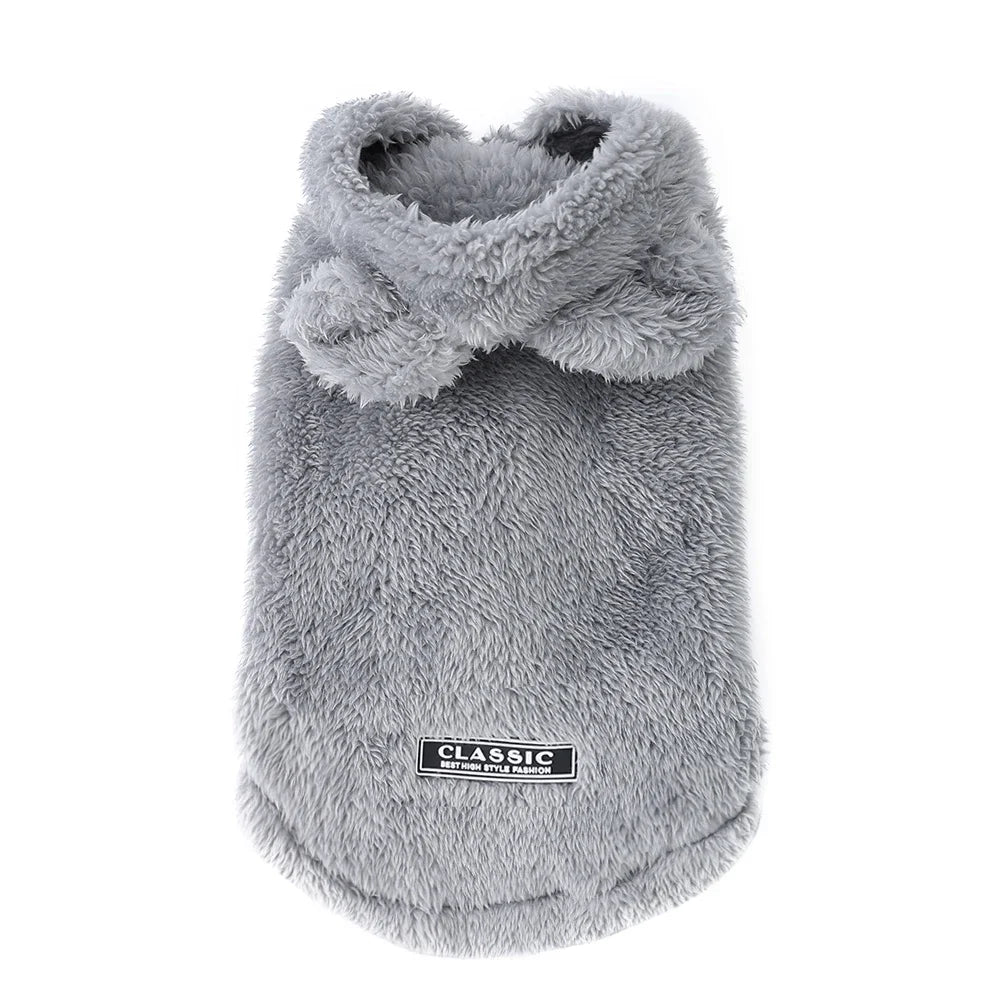 Rabbit Ears Cute Cat Clothes For Small Medium Dogs Cats Puppy Soft Pet Outfits Cozy Pets Kitty Coat Winter Warm Sphynx Hoodie - Play Paws Toys