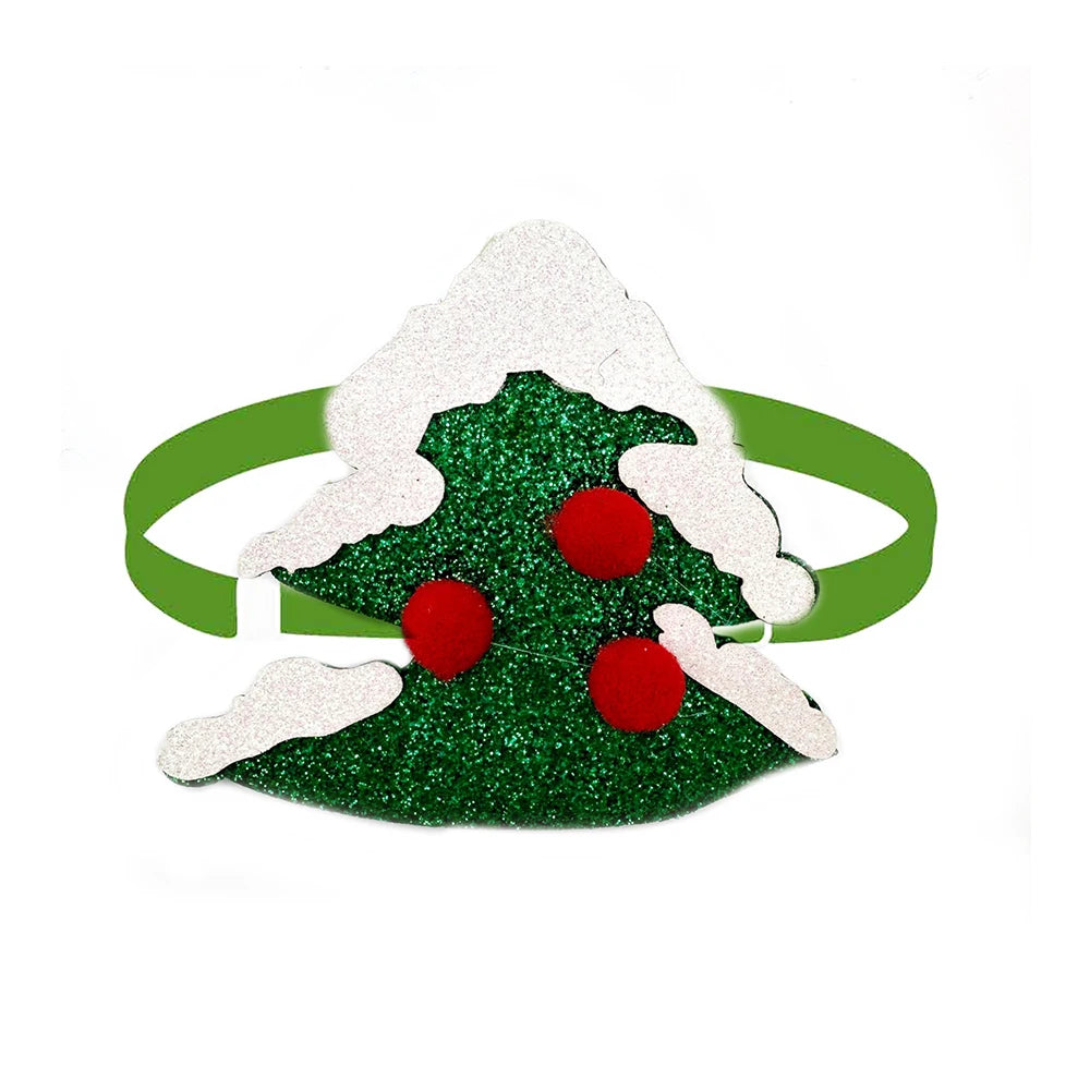 30pcs Christmas Pet Dog Bow Tie Adjustable Pet Collar Snowman Deer Style Dog Necktie for Small Dog Grooming Pet Acessories