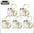 Cat Fur Memorial Charm Resin Keepsake Capsule for Pet Hair Portable Keychain Pendant for Hair Rainbow Bridge Pendant