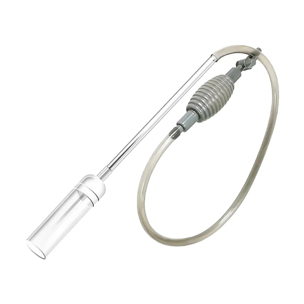 Aquarium Siphon Fish Tank Syphon Vacuum Cleaner Pump Semi-automatic Water Change Changer Gravel Water Filter Acuario Accessories