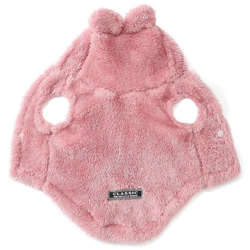 Autumn Winter Cat Clothes Soft Warm Cute Kitten Sweater Pet Fleece Costume For Small Medium Dogs Cats Kitty Sphynx Hoodies Coat - Play Paws Toys