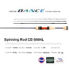 PURELURE CREEK DANCE Trout Rod BFS Fishing Casting UL Spinning Light Travel Rod Stream Ejection Rod Fuji Alconite Ring Perch