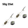Pre-tied Carp Fishing Hair Rigs，Method Feeder with Double Hooks