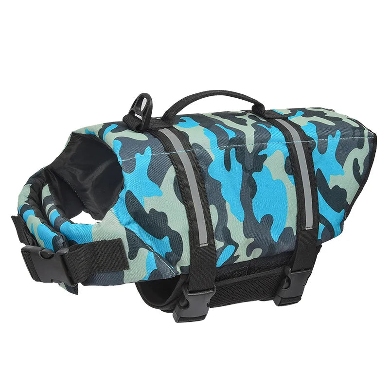 Wholesale Summer Dog Life Jacket for Large Breeds Golden Retriever Swimwear Safety