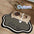  Custom Pet Feeding Mat Cute Shape Dog Diatom Mud Floor Mat Non-Slip Waterproof Home Decoration Dog Feeding Pad