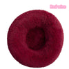 Super Soft Pet Cat Bed Plush Full Size Washable Calm Bed Donut Bed Comfortable Sleeping Artifact Suitable For Winter - Play Paws Toys