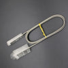 Aquarium Cleaning Brush for Water Hose Lily Pipe Air Tube Stainless Steel Flexible Bent Tube Double Head Brush Fish Tank cleaner