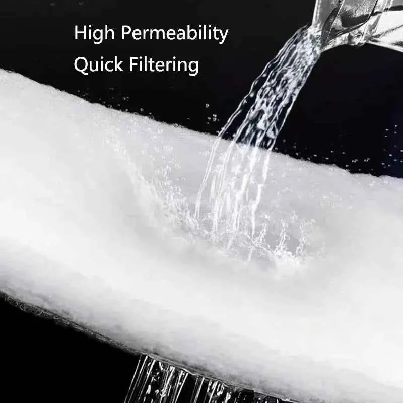 4CM Super Thick Encryption Aquarium Filter Biochemical Cotton Sponge for Aquarium Fish Tank Bio Cotton Foam Skimmer High quality
