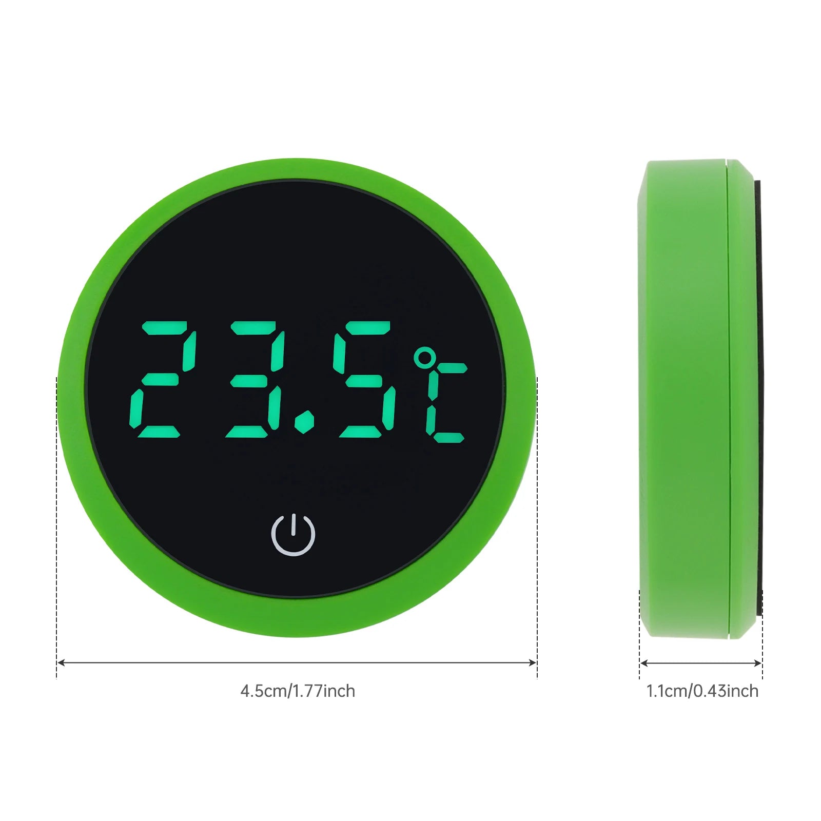 Cordless Digital Aquarium Thermometer LED Display Electronic Fish Tank Water Temperature Measurement Control Temp Meter Gauge