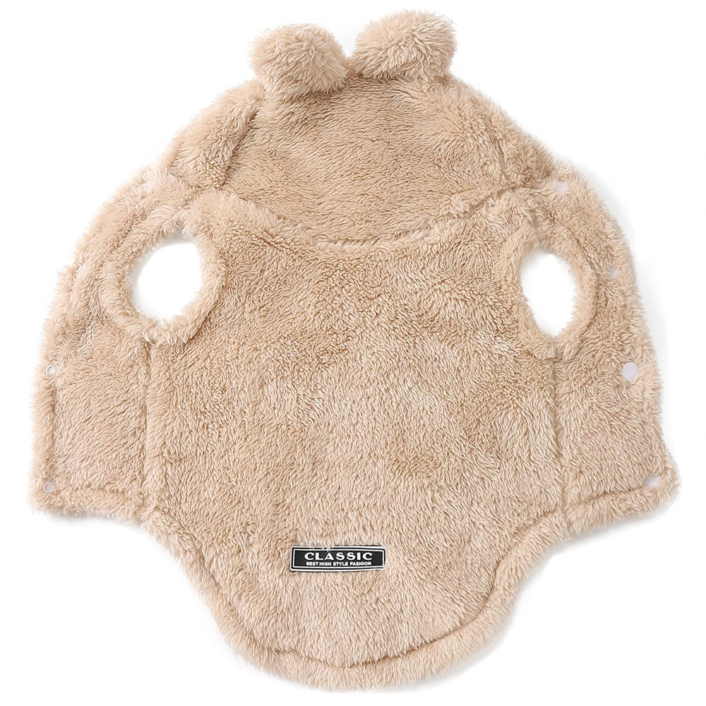 Autumn Winter Cat Clothes Soft Warm Cute Kitten Sweater Pet Fleece Costume For Small Medium Dogs Cats Kitty Sphynx Hoodies Coat - Play Paws Toys