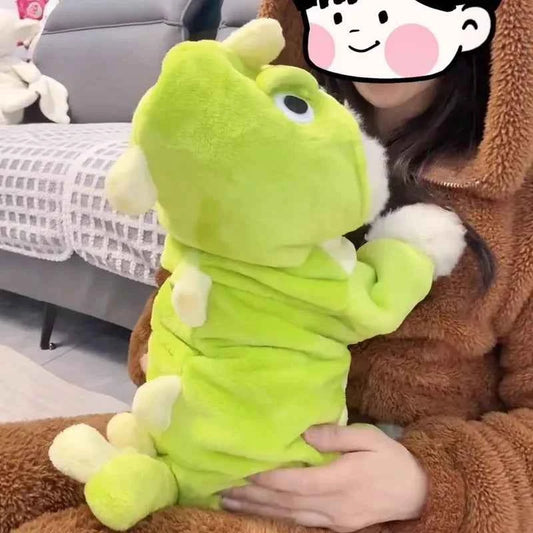 New Small Dinosaur Transforming Dog Clothes Autumn Winter Flannel Warm Teddy Cat Pet Clothes Dog Jumpsuits Rompers