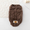 Sweater for Cat Warm Puppy Hoodie Cute Dog Sweaters for Small Dogs Chihuahua Knit Sleeves Puppy Winter Fleece Harness Clothes - Play Paws Toys