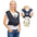 Dog Carrier for Small Dogs Front Facing Dog Carrier Sling Hands Free Cat Sling Size Adjustable Soft Cotton - Play Paws Toys