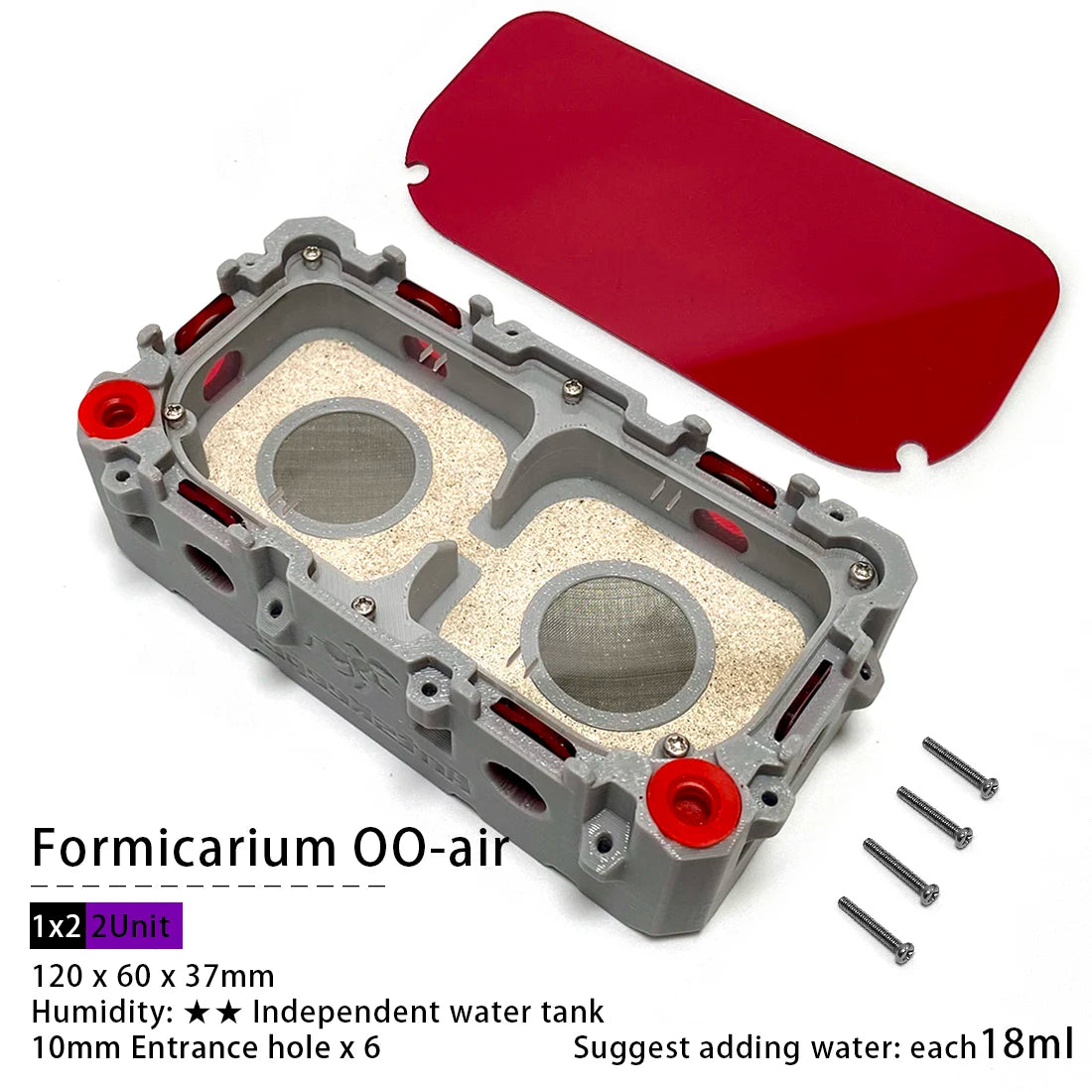 【Lego】Expandable Modular Formicarium Ant Farm Nest for Ant Keeper Starter New Queen Large Anthill Keeping Kit Test Tube