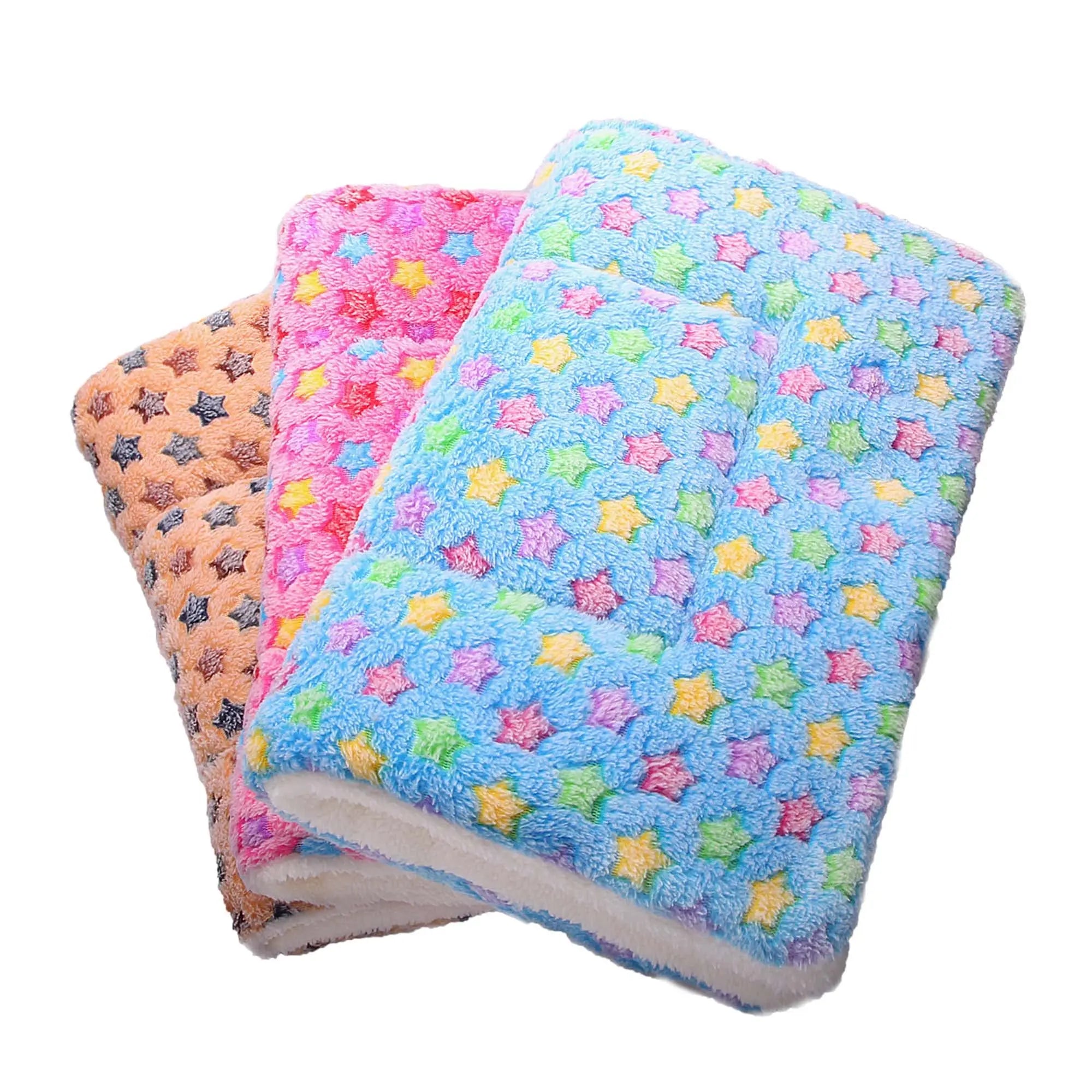 Large Size Flannel Dog Bed Thicken Cat Bed Sleeping Mat Dog Mat Blanket For Puppy Kitten Dog Bed Rug for Small Medium Large Dog - Play Paws Toys