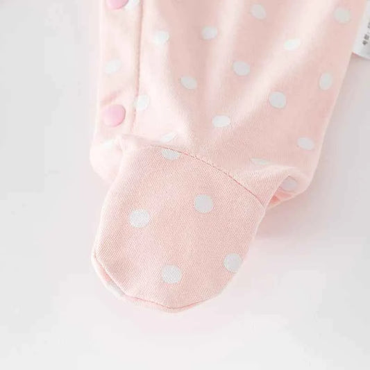 0-3 Months Baby 5-Piece Set of Clothes 6 Newborn 7 Spring and Autumn 1 Year Old Female Baby Pure Cotton Princess Outing Spring Outfit