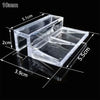 4pcs Clear Acrylic Rimless Aquarium Fish Tank Glass Cover Clip Support Holder 6/8/10/12mm Aquarium Cover Bracket Clip Universal