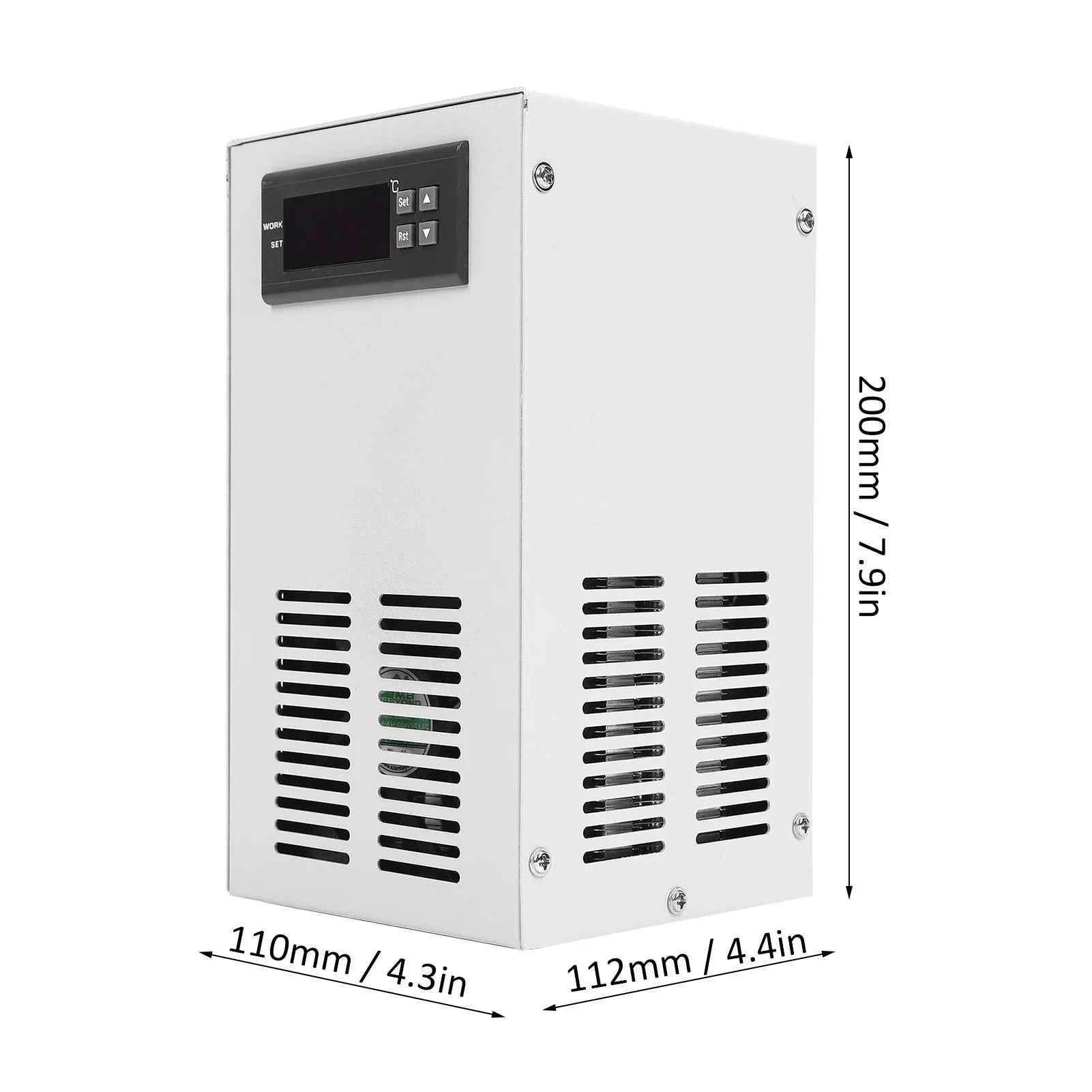 72W Aquarium Fish Tank Water Chiller Constant Temperature Cooling System Fish Tank Accessories