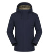 Graphene Windproof Jacket Men Winter New Fashion Thickened Outdoor Mountain Hiking Customizable Hooded Overcoat Casual Clothes