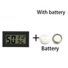 Mini Convenient Digital LCD Thermometer Sensor Hygrometer Gauge Refrigerator Aquarium Monitoring Display Humidity Detector