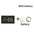 Mini Convenient Digital LCD Thermometer Sensor Hygrometer Gauge Refrigerator Aquarium Monitoring Display Humidity Detector