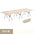 WESTTUNE Camping Cot Portable Folding Bed Ultralight Aluminum Alloy Sleeping Cot for Outdoor Hiking Backpacking Travel
