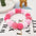 Pet Dog Bow Tie Rainbow Flower Hair Ball Necklace Cat Collar Pet Dog Cat Bowties Neckties Dog Grooming Accessories