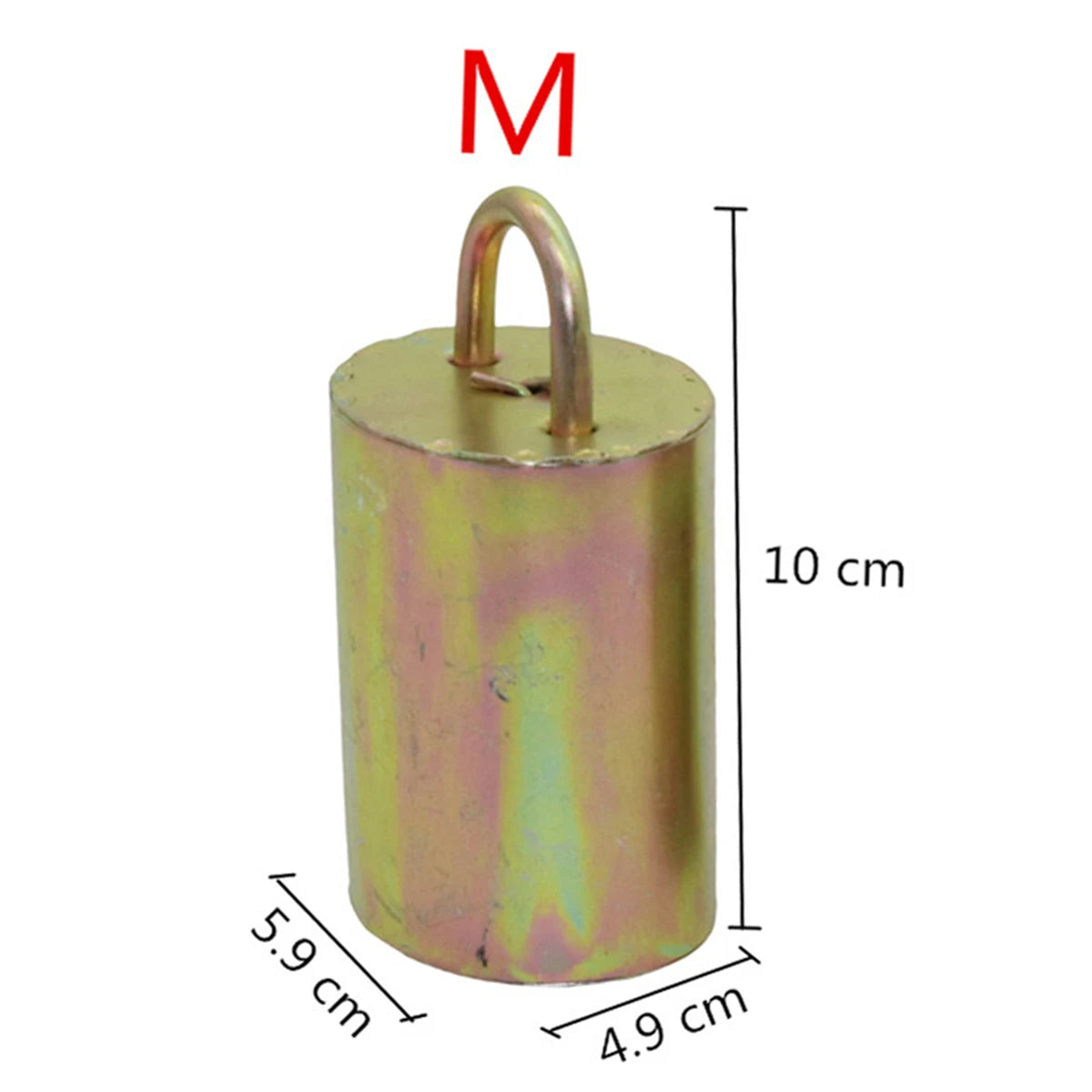 1Pc Livestock Cow Horse Sheep Grazing Copper Bell Loud Crisp Spread Farther Loud Bell Anti-Lost Anti-Theft Bell Farm Supplies