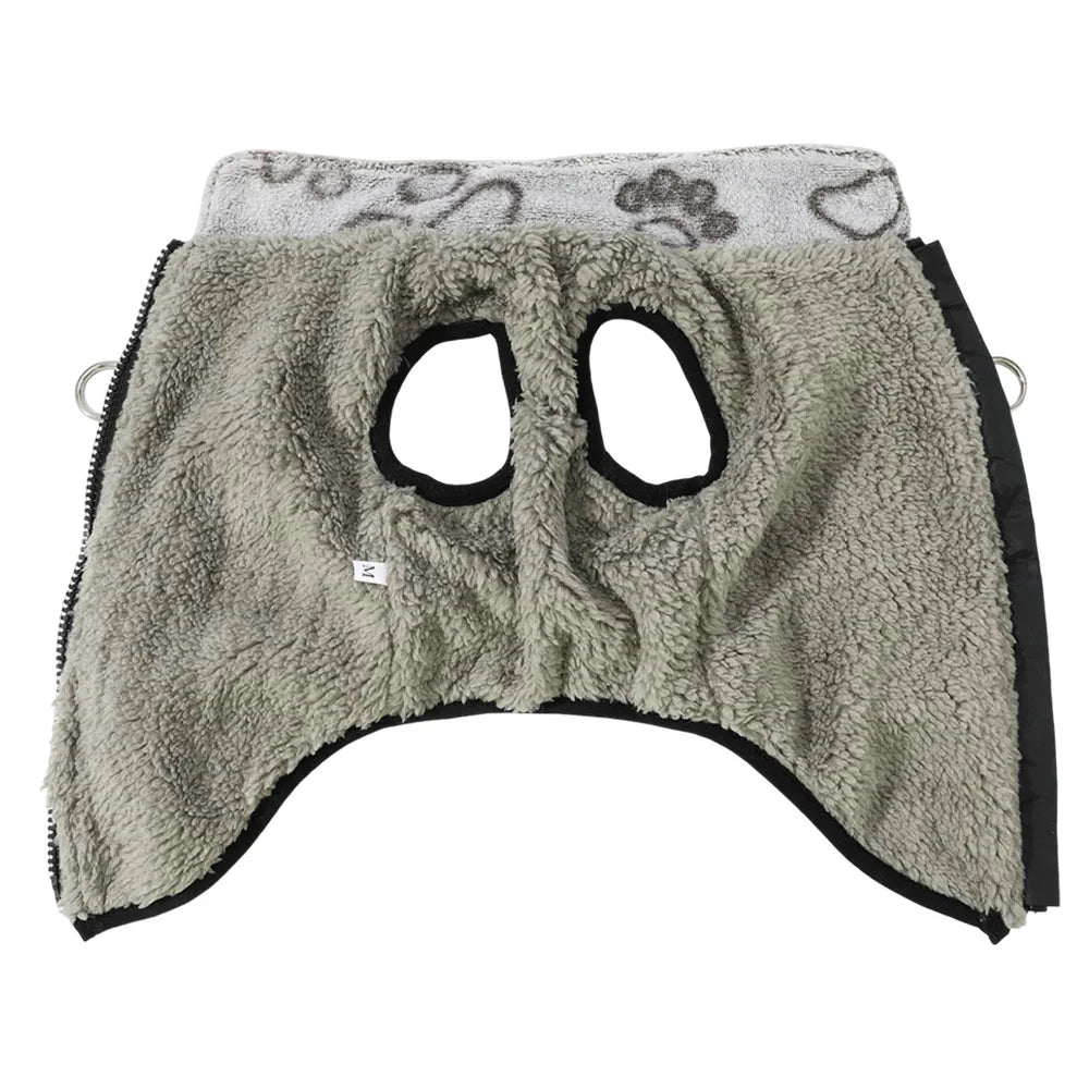 Autumn Winter Puppy Jacket Soft Fleece Clothes For Small Dogs Overalls Cute Paw Print Chihuahua Coat Yorkshire Vest Pet Costume