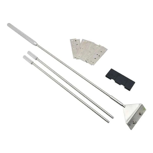 Aquarium Algae Remover Aluminum Alloy Stainless Steel Scraper Blade Fish Tank Glass Water Plant Grass Cleaning Tools Accessories