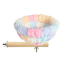 New Warm Winter Bird Nest Colorful Hanging Parrot Hideaway Bird Cage Accessories Small Pet House for Hummingbird