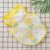 Sunscreen Clothes for Cats Summer Pet Vest Cute Print Cat Puppy Clothing Ultra-thin Breathable Kitten Pullover ropa para gatos