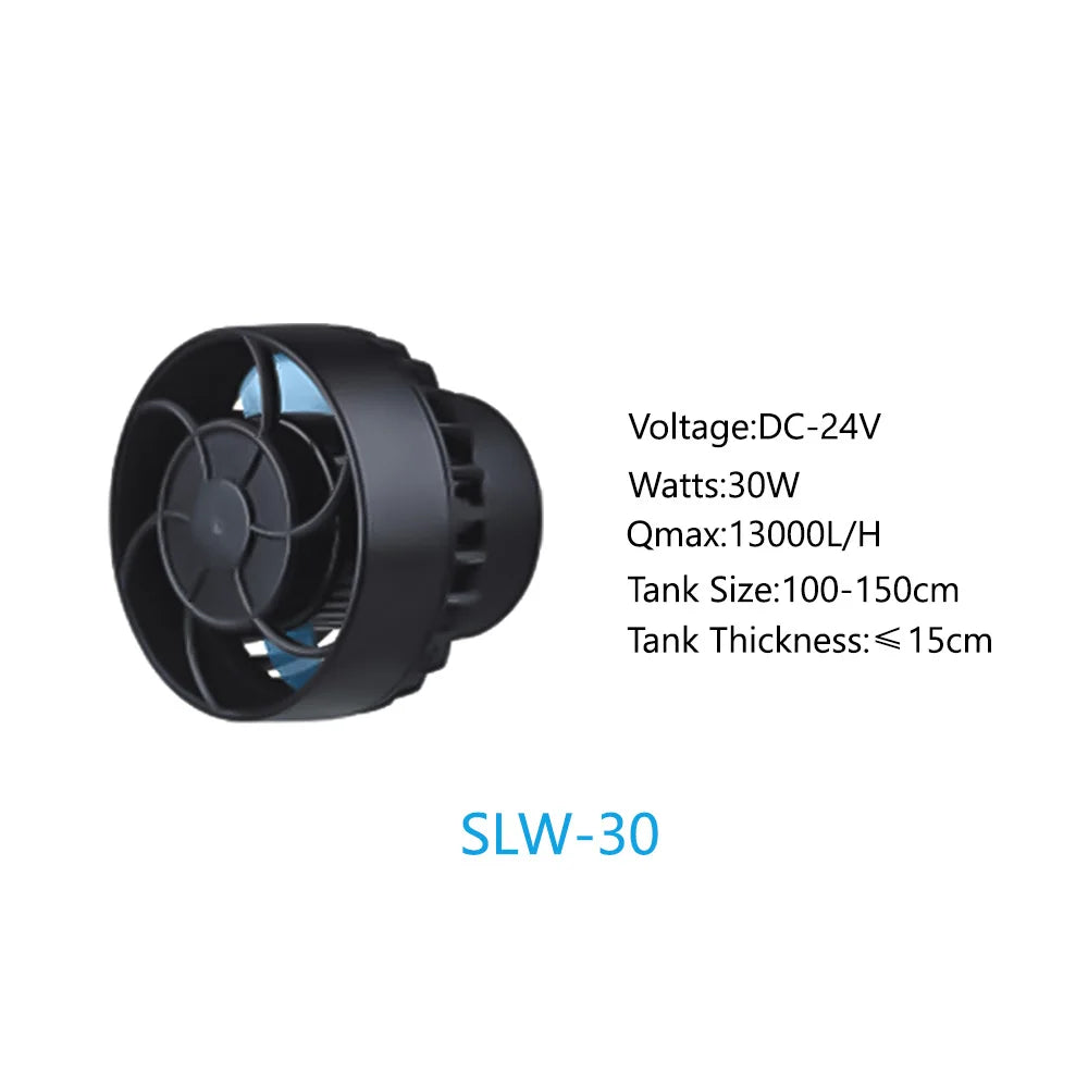 Jebao Jecod SLW Series Manual Control Constant Compatible SINE Aquarium Wavemaker Pump for Freshwater Saltwater Fish Tank
