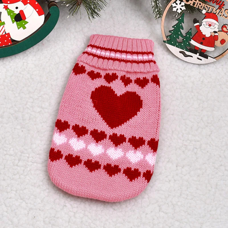 Cute Cat Sweater Costume Winter Warm Pet Clothes for Cats Katten Sphynx Pullover Mascotas Clothing Gatos Products for Animals - Play Paws Toys
