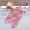 Breathable Pets Striped Overalls For Dogs Tie Dyeing Cat Clothing Sterilization Animal Suit All Season Dog Postoperative Clothes