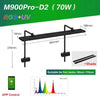WEEK AQUA M Series RGB+UV Freshwater Planted Growing Light Water Grass Lamp Bluetooth for Aquatics Plants Aquarium