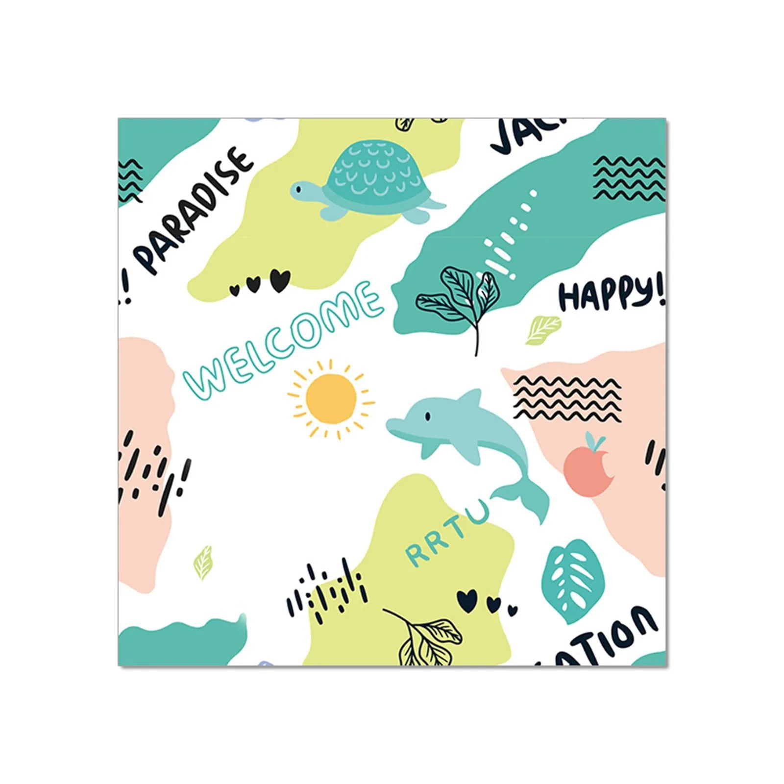 Cat Fixed Fabric Cartoon Printed Self-Adhesive Anti Scratch Anti Bite And Escape Cat Wrap Fabric Pet Grooming Restraint Bag
