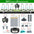 Dual Zone Independent Smart LCD Display Garden Watering Timer Atomization Spray Kit Mist Cooling System Irrigation Controller