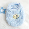 Newborn Cat Kitten Velvet Clothing Winter Warm Little Pet Sweater for Small Animals Bunny Pullovers Clothes Teacup Poodle XXXS - Play Paws Toys