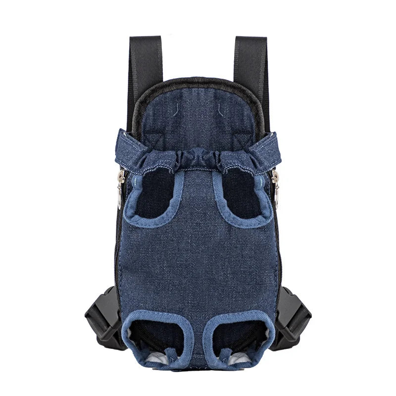 Adjustable Cat Carrier Bag Pet Double Shoulder Backpack Portable Bag Outdoor Travel Camping Hiking Cat Bag Dog Bag - Play Paws Toys