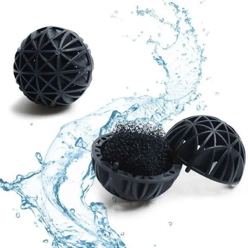 10/20/40Pcs/lot 26mm 36mm 46mm Aquarium Filter Bio Balls Portable Wet Dry Cotton For Air Pump Clean Fish Tank Pond Sponge Media