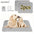 2PCS Washable Reusable Cat and Dog Urine Pads, Training Pads for Large,  Small Pets, for All Seasons, Multiple Sizes Available