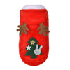 1pc Cat Christmas Clothes Winter Warm Pet Clothes for Small Medium Dogs Elk Santa Claus Dog Cats Coat Christmas Dogs Costume - Play Paws Toys